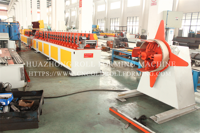 45mm ROLLER SHUTTER SLAT ROLL FORMING MACHINE with mechancial punching