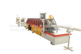 ANGLE ROLL FORMING MACHINE WITH PUNCHING