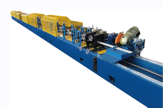 ROLL FORMING MACHINE FOR 77MM ROLLER SHUTTER DOOR