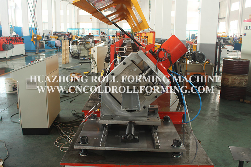 CABLE TRAY ROLL FORMING MACHINE WITH HYDRAULIC PUNCHING