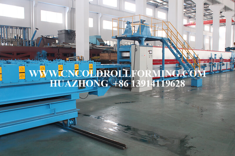 DECORATIVE PANEL ROLL FORMING MACHINE FOR INSIDE ROOM